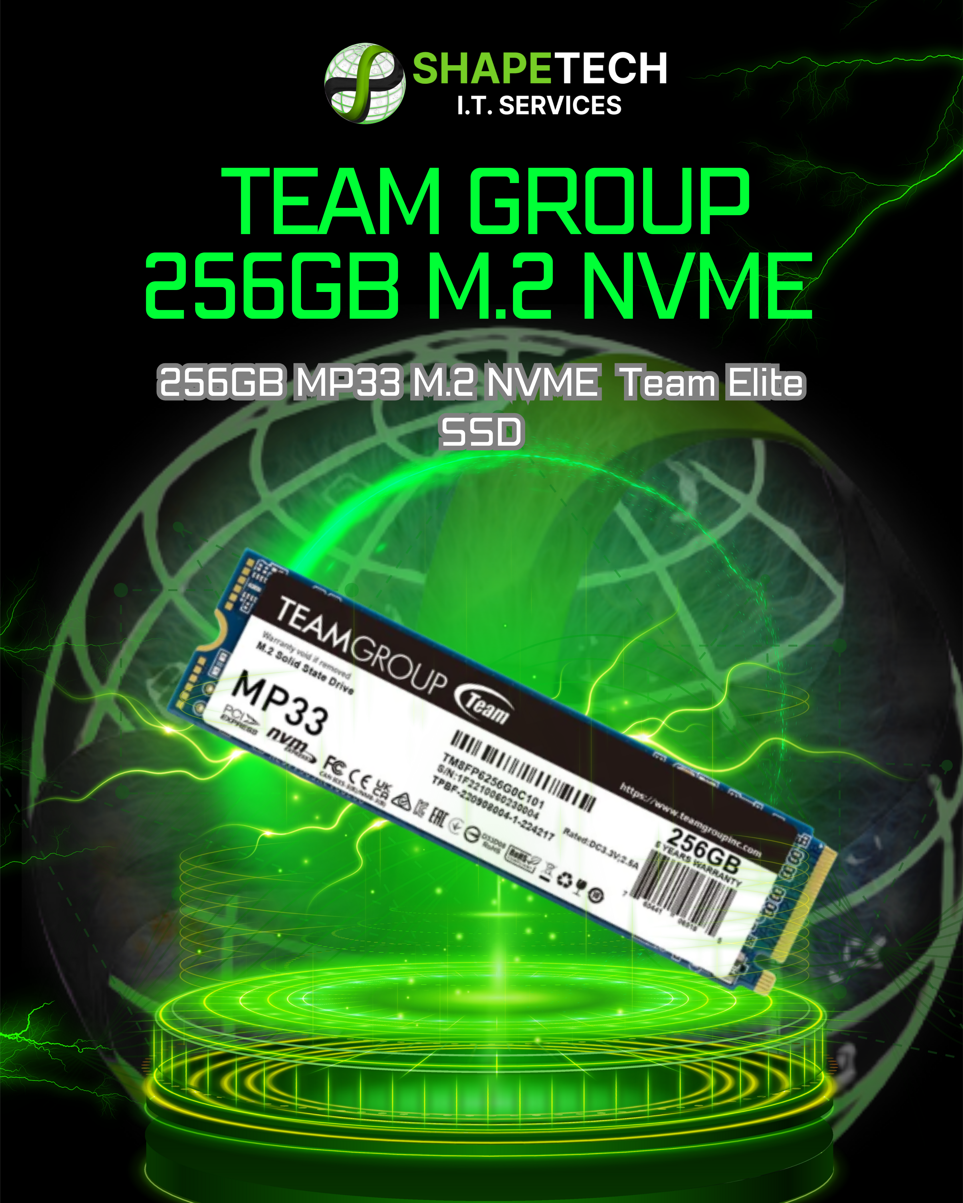 TEAMGROUP 256GB M.2 NVME