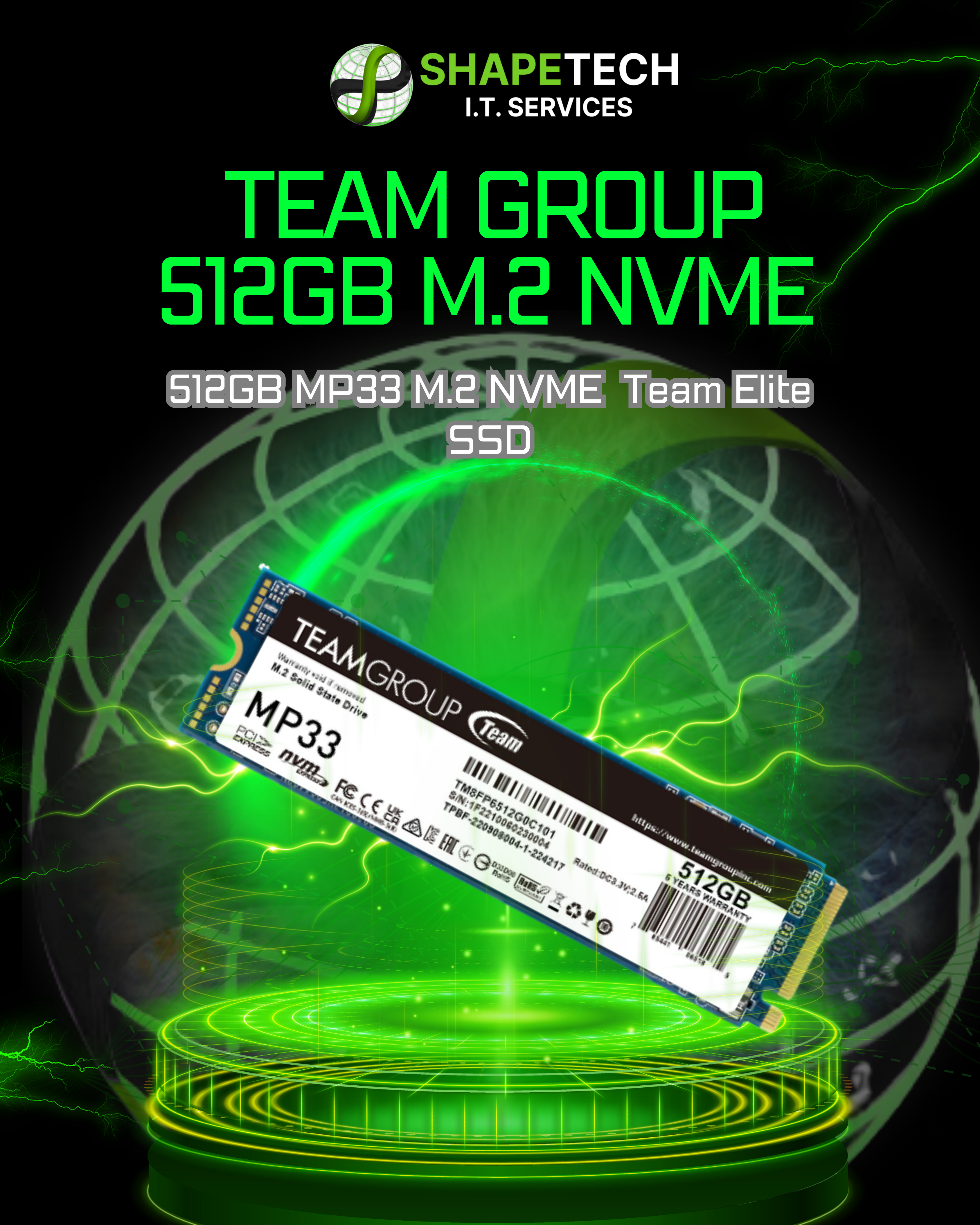 TEAMGROUP 512GB M.2 NVME