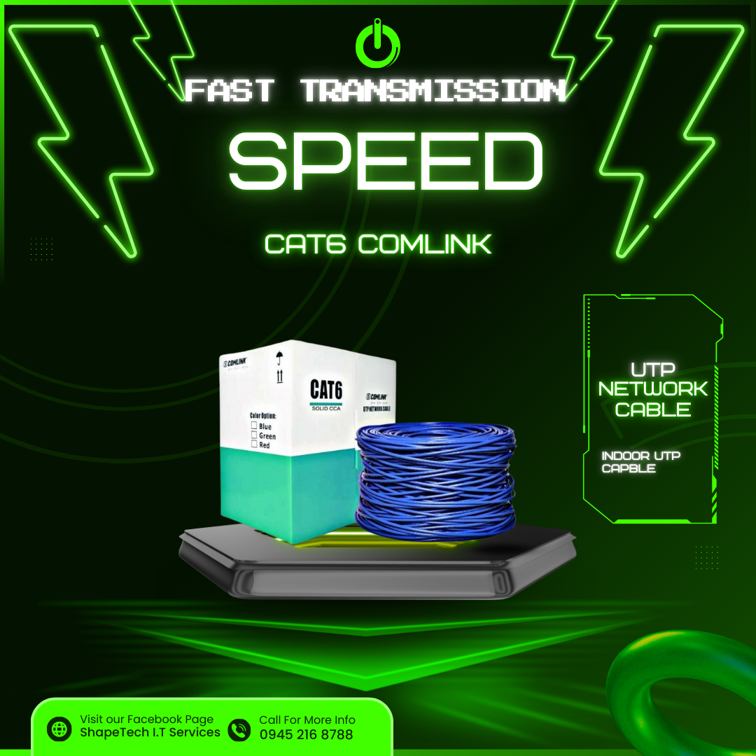 CAT6 COMLINK UTP NETWORK CABLE