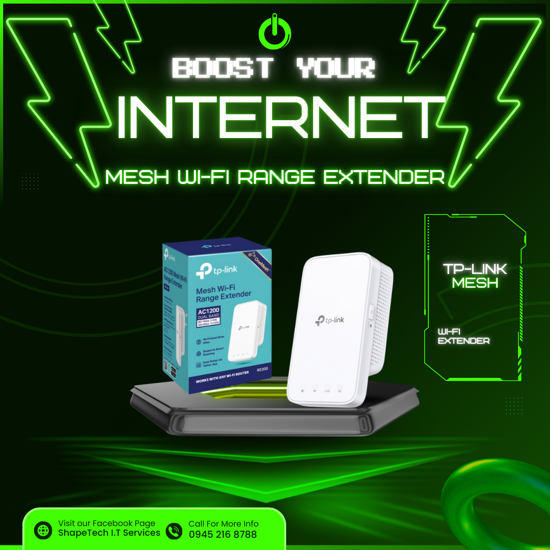 TP-LINK RE315 AC1200 MESH Wi-Fi RANGE EXTENDER