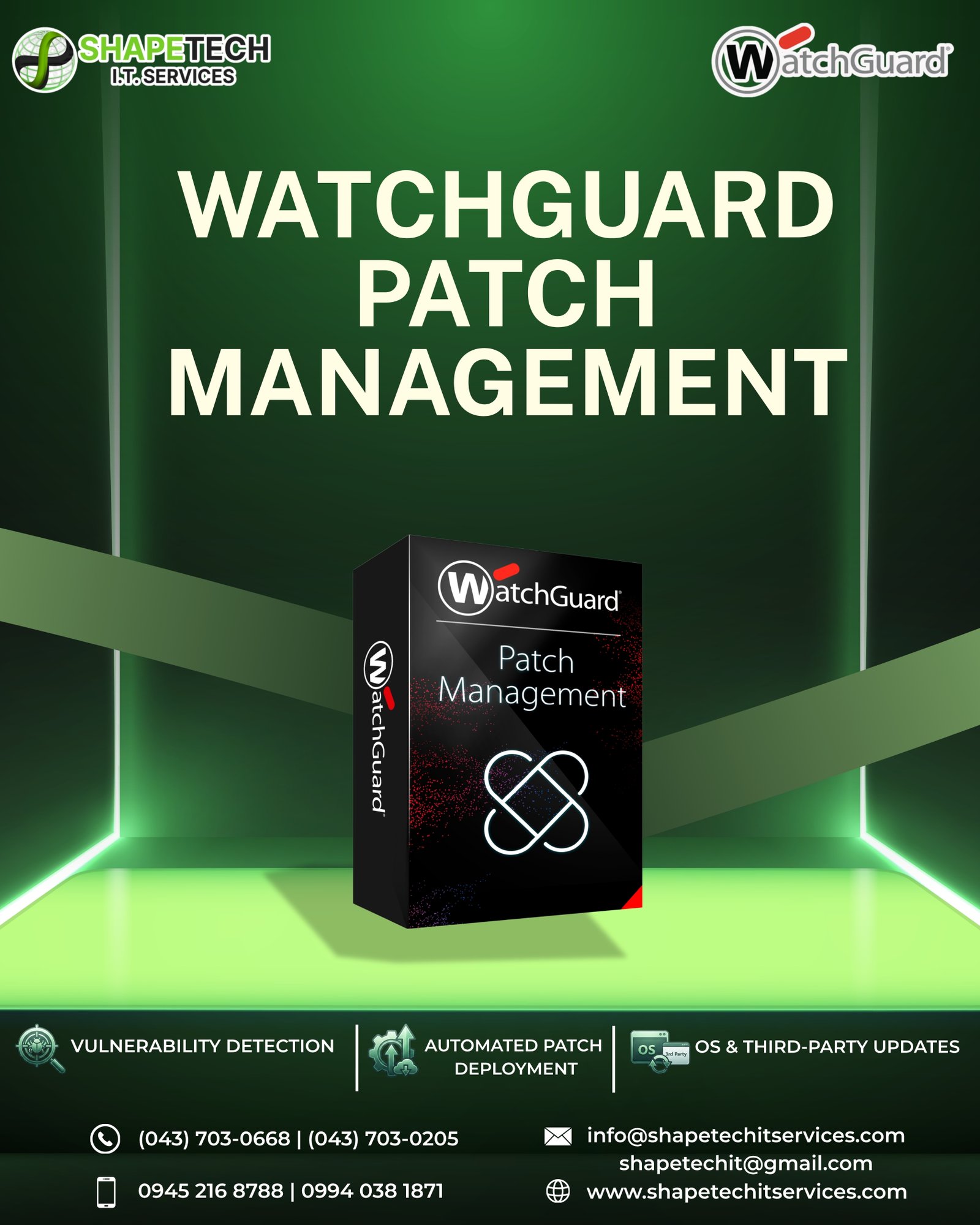 WATCHGUARD PATCH MANAGEMENT