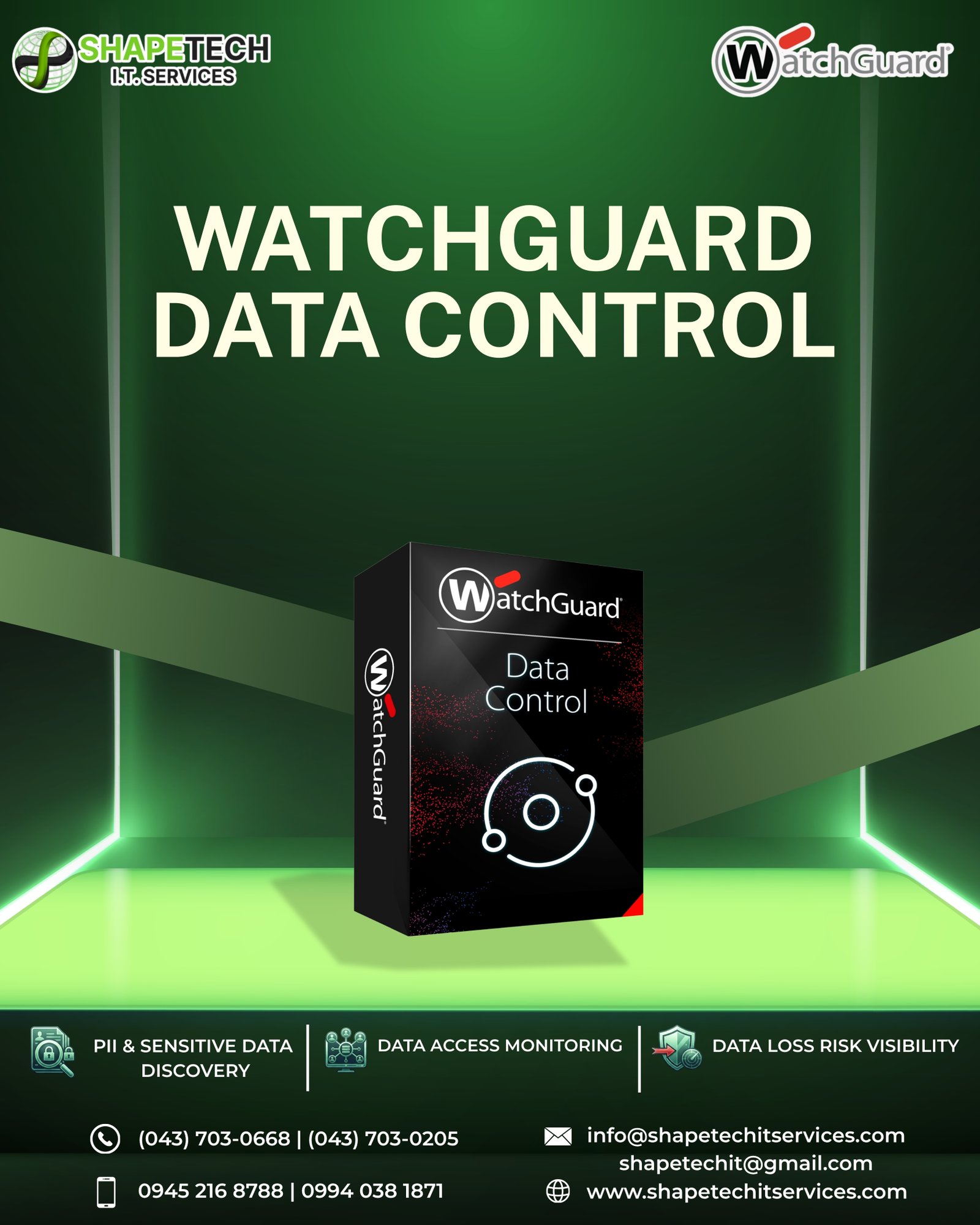WATCHGUARD DATA CONTROL