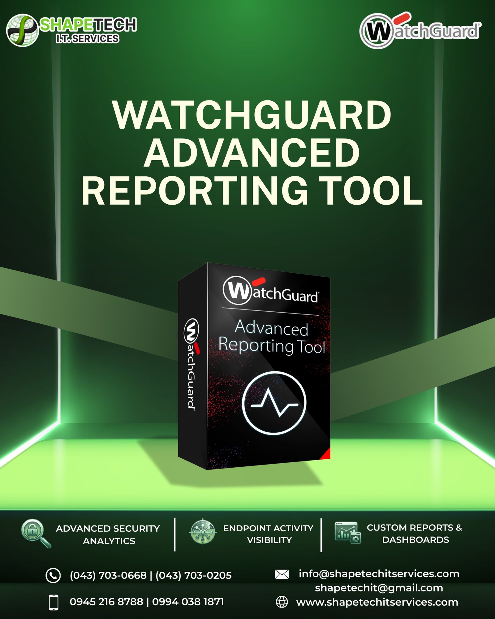WATCHGUARD ADVANCED REPORTING TOOL