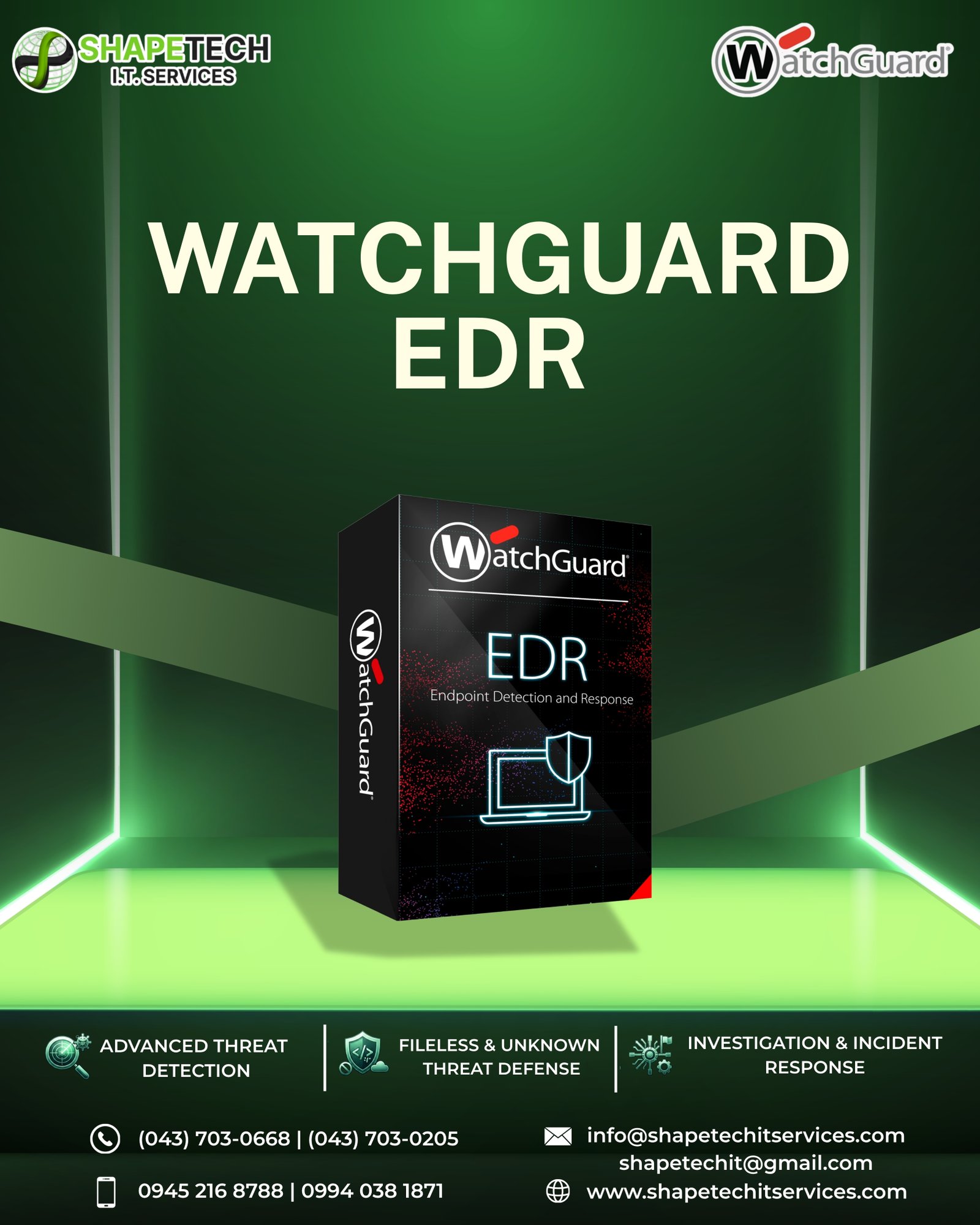 WATCHGUARD Endpoint Detection and Response (EDR) 